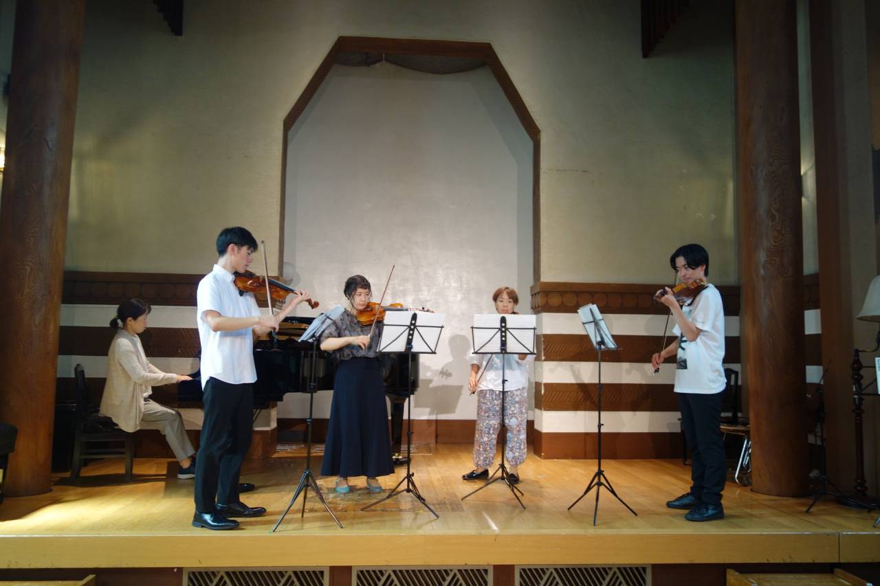 継続は力なり。楽譜の読めなかった方がポジションまで来ました