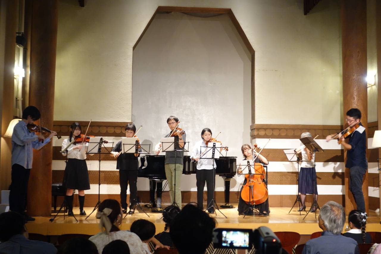 １月ソロ、９月アンサンブルの発表会