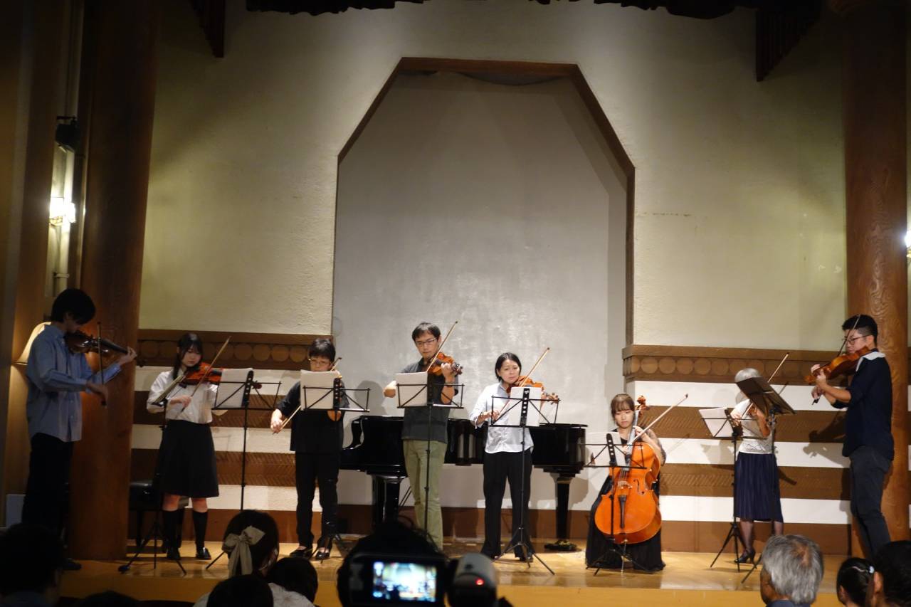 モーツァルトのバイオリンとビオラのコンチェルト