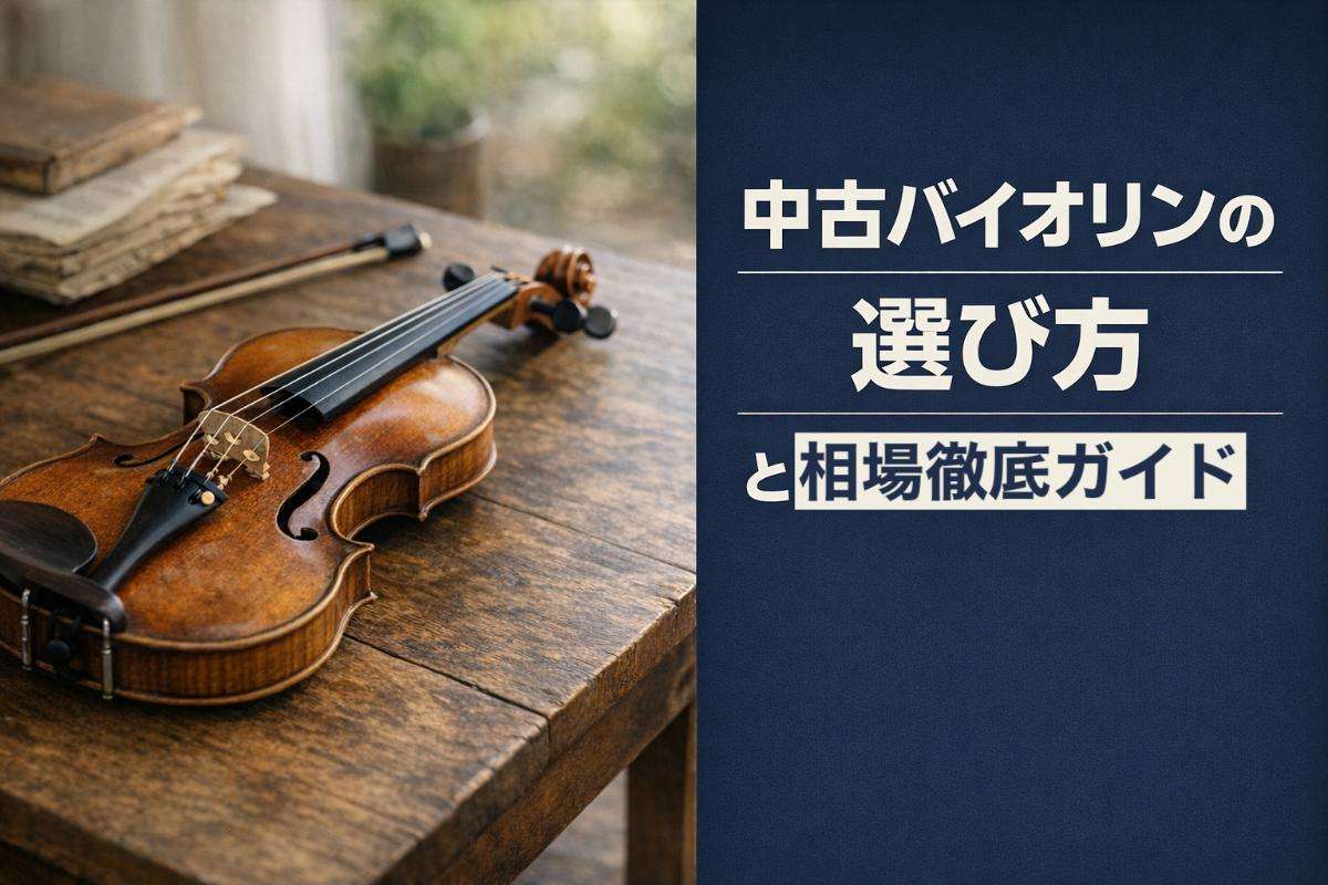 中古バイオリンの選び方と相場徹底ガイド｜販売店舗比較と購入後のメンテナンスも解説